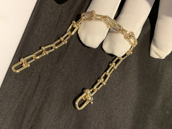 Vòng tay Tiffany & Co. HardWear Link vàng hồng 18K