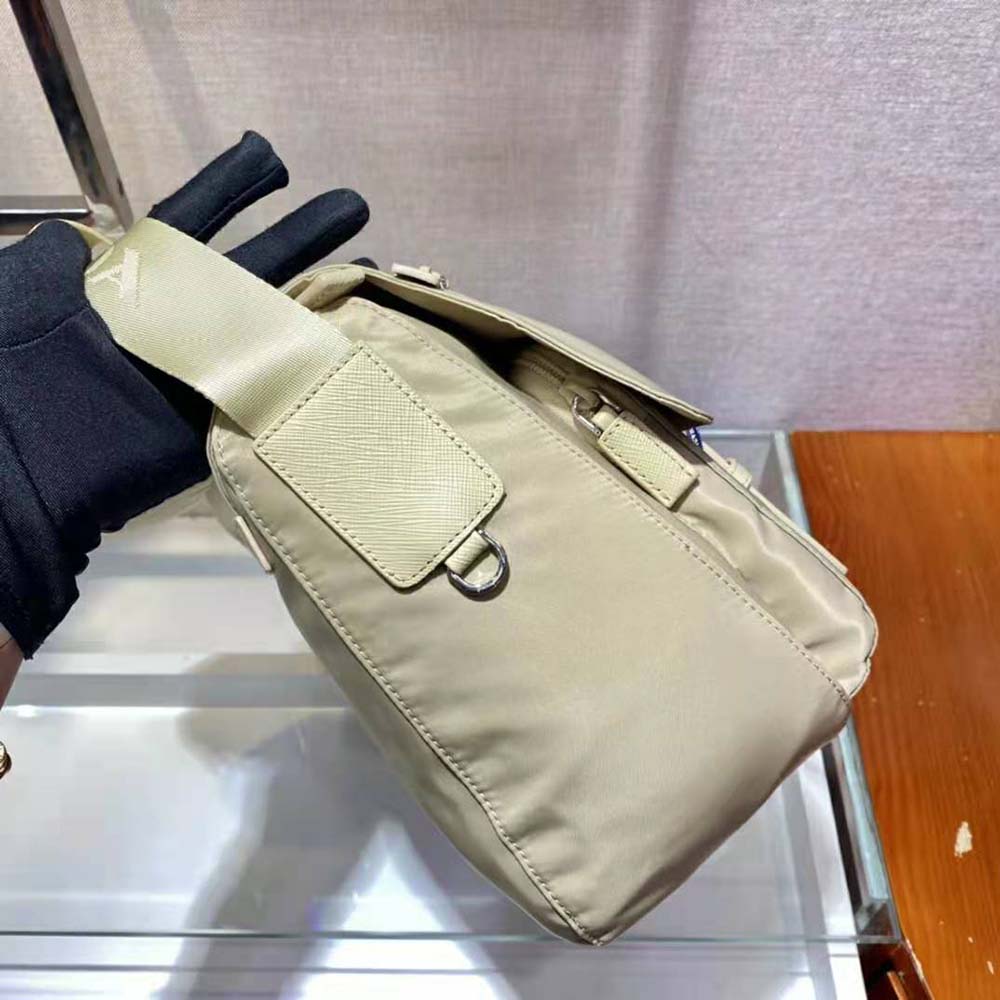 TÚI Prada Women Re-Nylon Shoulder Bag-Beige