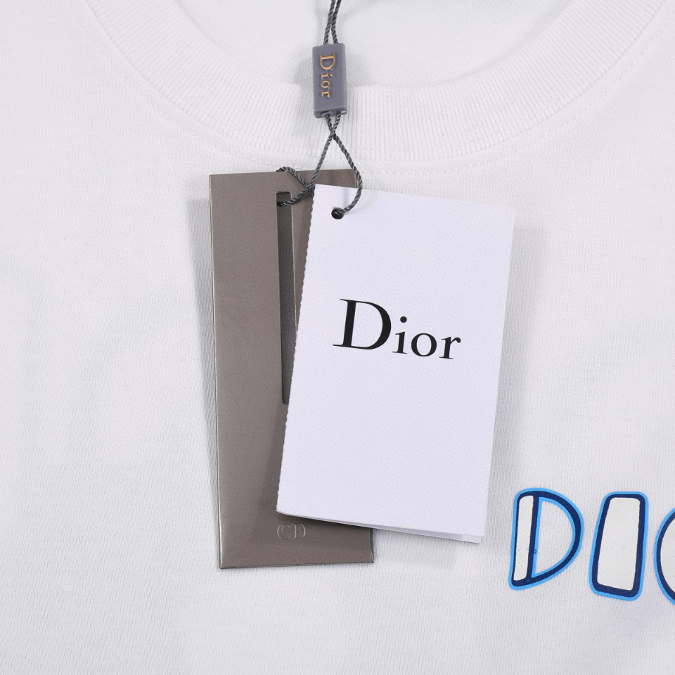 ÁO CHRISTIAN DIOR DIOR VIBE print cotton jersey T-shirt