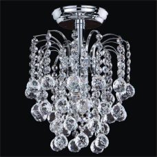 ĐÈN CHÙM Rain drop crystal chandelier with crystal ball