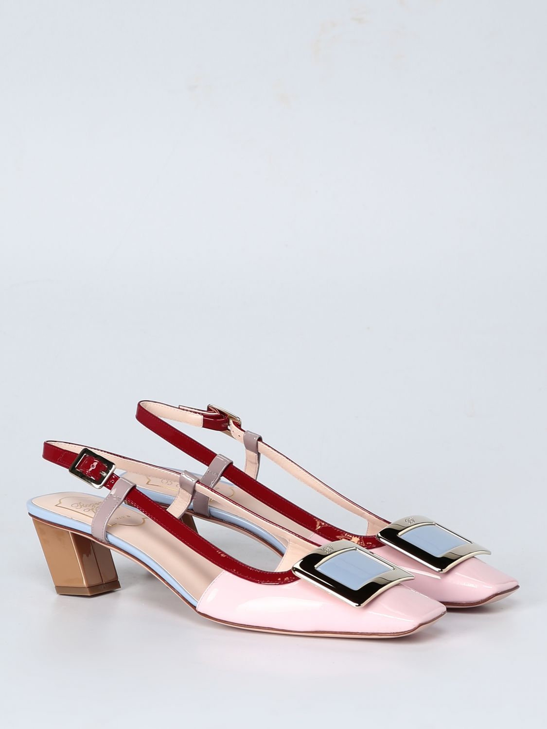 GIÀY ROGER VIVIER Pink high heel shoes