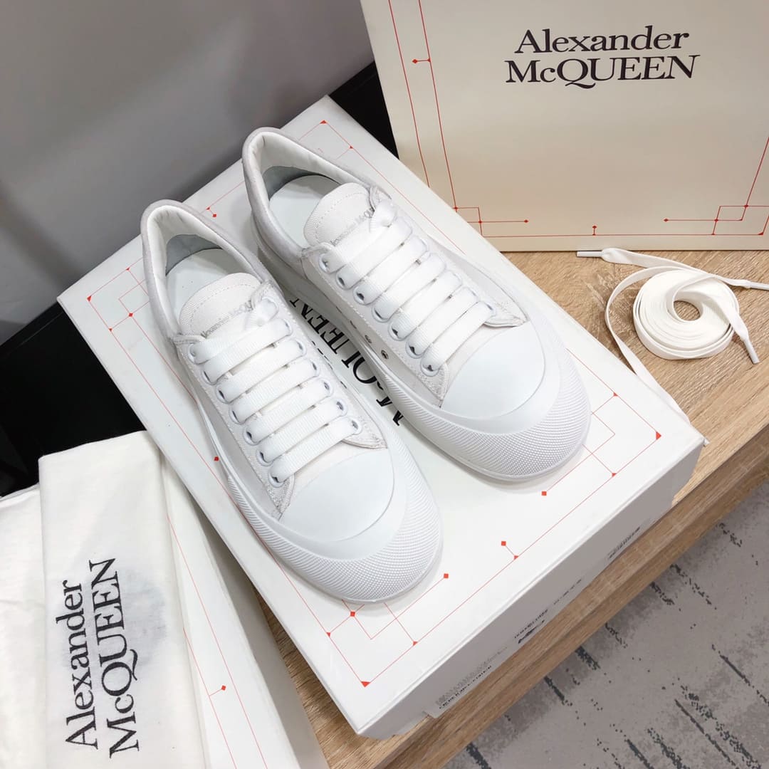 GIÀY ALEXANDER MCQUEEN SNEAKERS SHOES AAA UNISEX NAM VÀ NỮ DA BÊ HẢO HẠNG