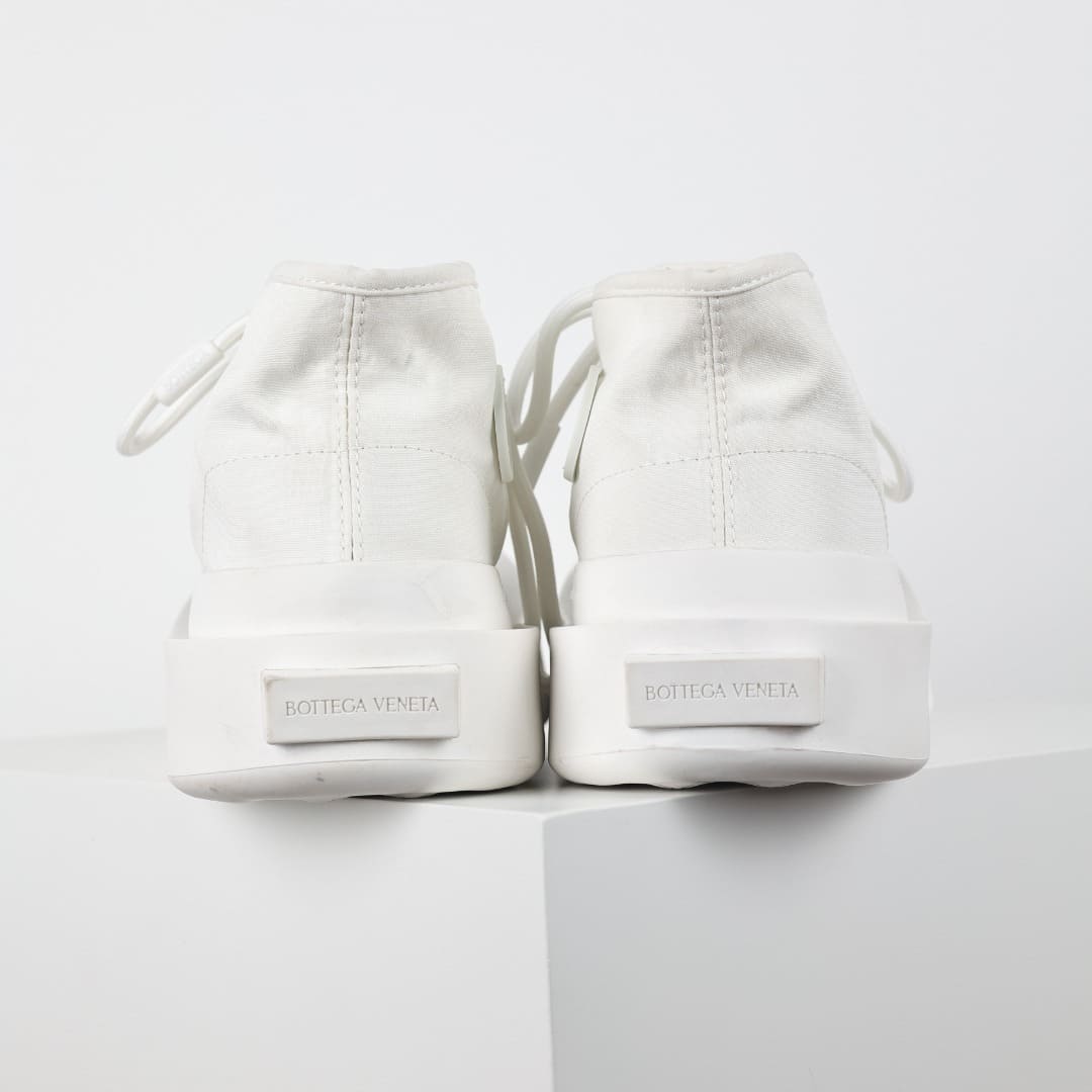 GIÀY BOTTEGA VENETA CANVAS HIGH TOP UNISEX TOP QUALITY SHOES AAA