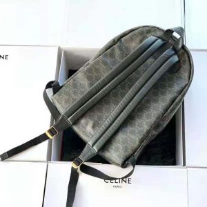 BALO Celine Medium Backpack in Triomphe Canvas and Calfskin