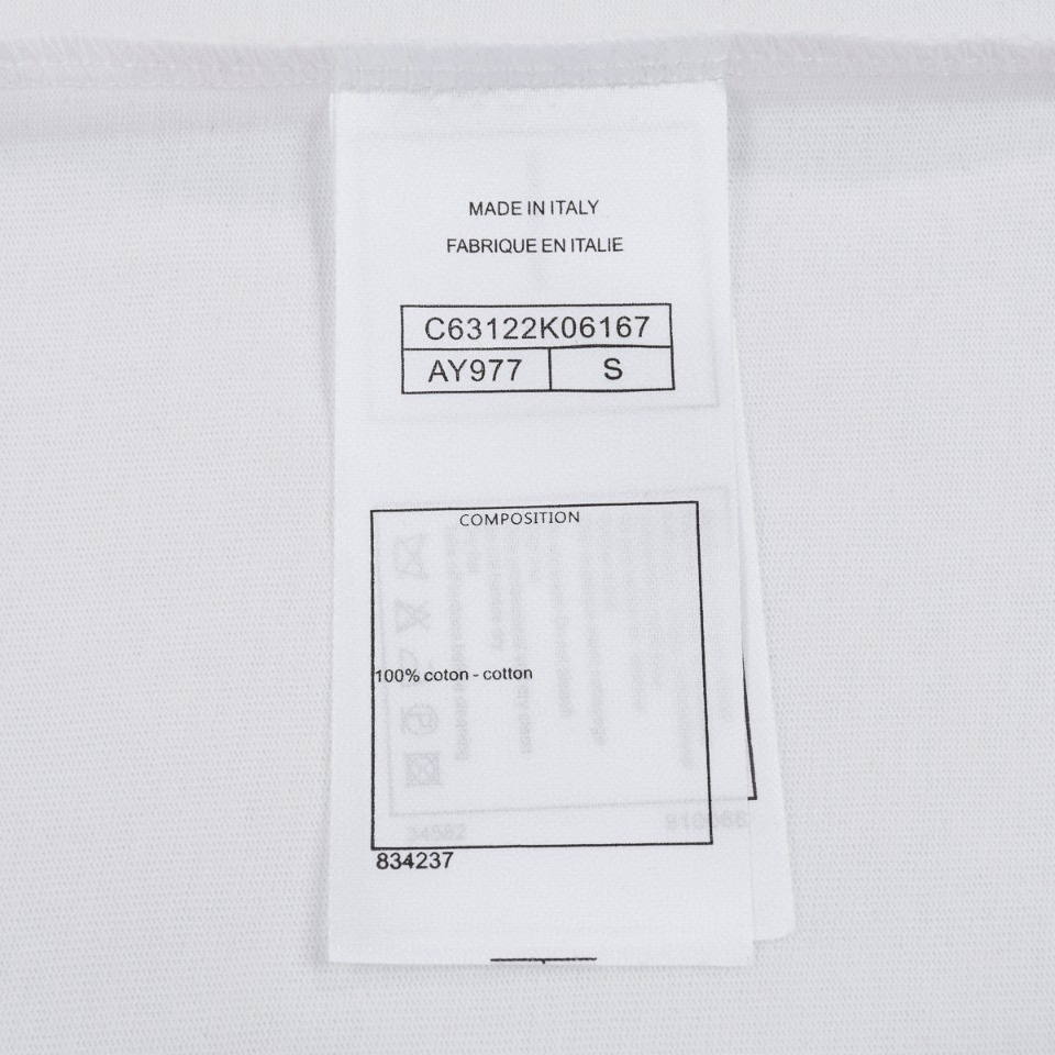 ÁO CHANEL print cotton jersey T-shirt