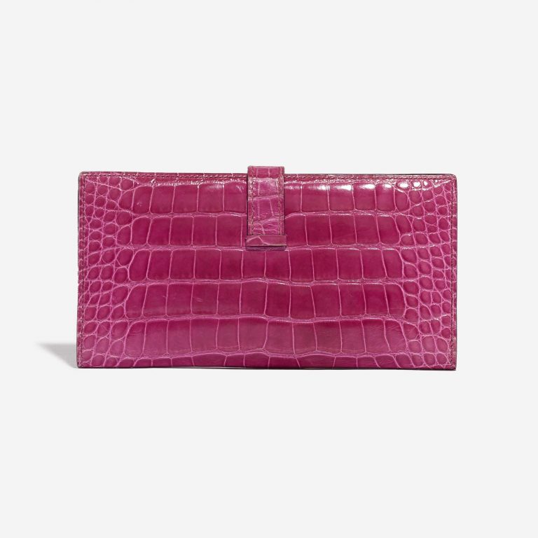 TÚI Hermès Wallet Bearn Fuchsia Alligator