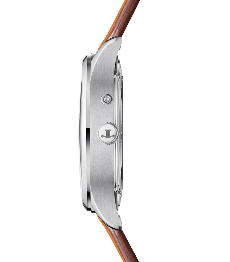 Đồng hồ Jaeger-LeCoultre Stainless Steel Master Control Geographic mặt số màu trắng
