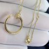 Vòng cổ Cartier Juste Un Clou yellow gold vàng vàng 18K
