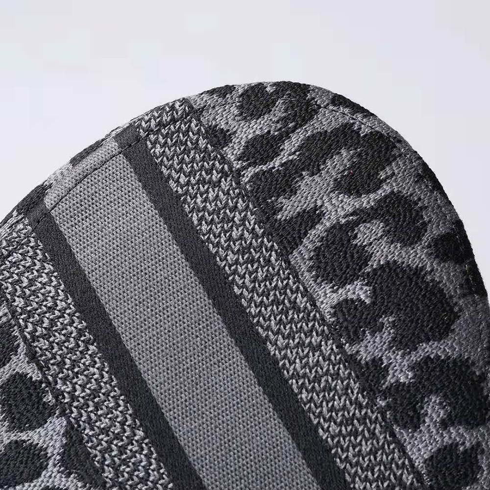 TÚI Dior Women Saddle Bag Gray Mizza Embroidery