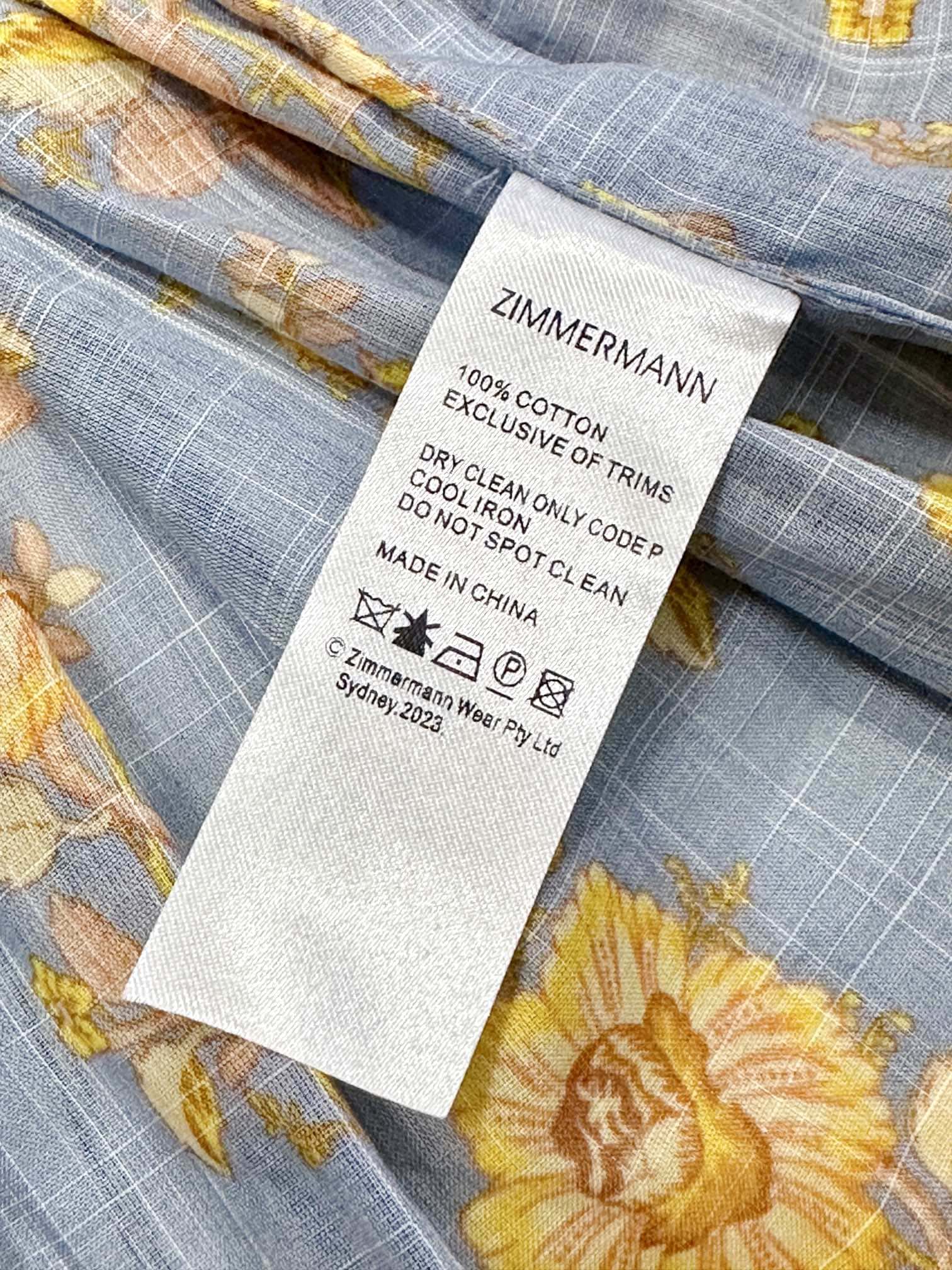 VÁY ZIMMERMANN Flower Vintage Dress High Classy