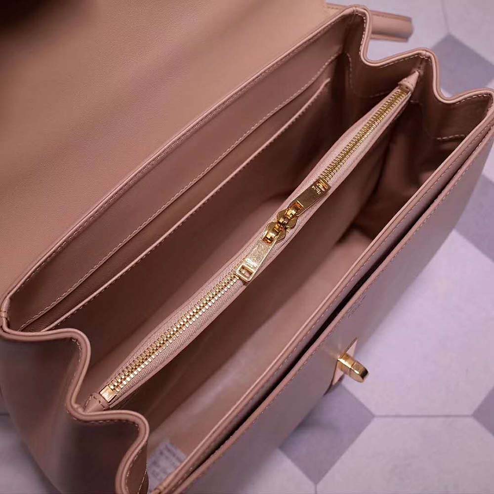 TÚI Celine Women Medium 16 Bag in Satinated Calfskin-Sandy