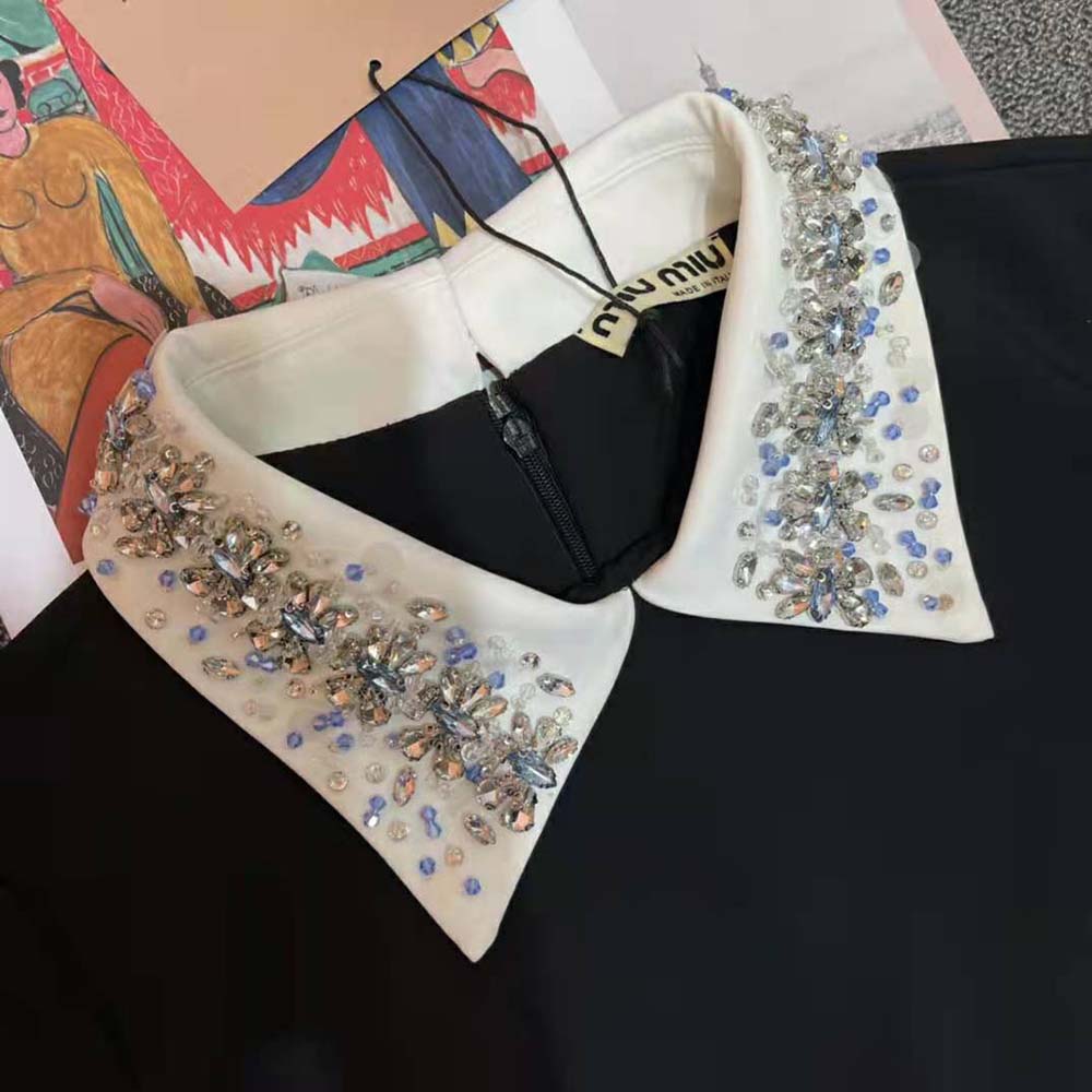 Váy Miu Miu Cady Dress Precious Elegance Full of Contemporary Charm