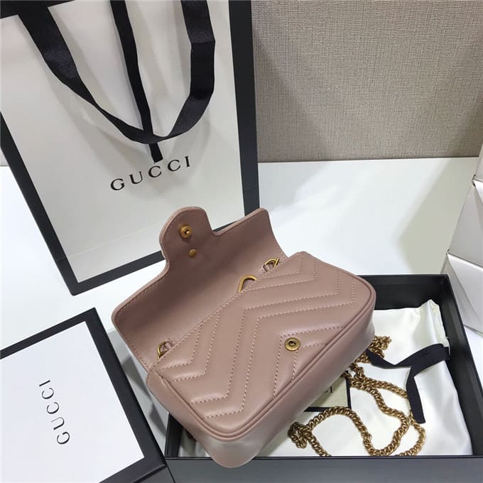 TÚI Gucci GG marmont super mini bag pink Top Quality