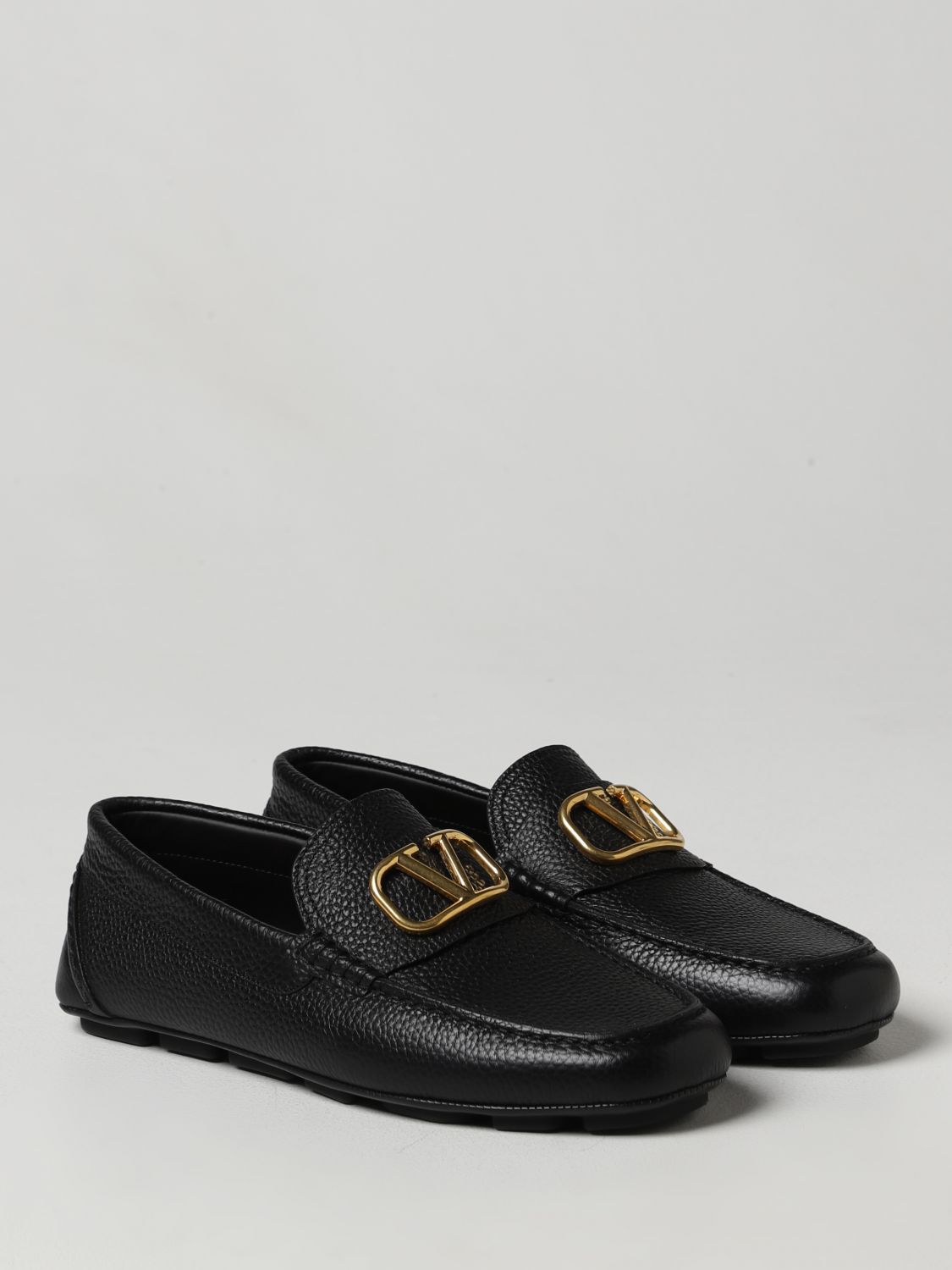 GIÀY VALENTINO GARAVANI Black loafers