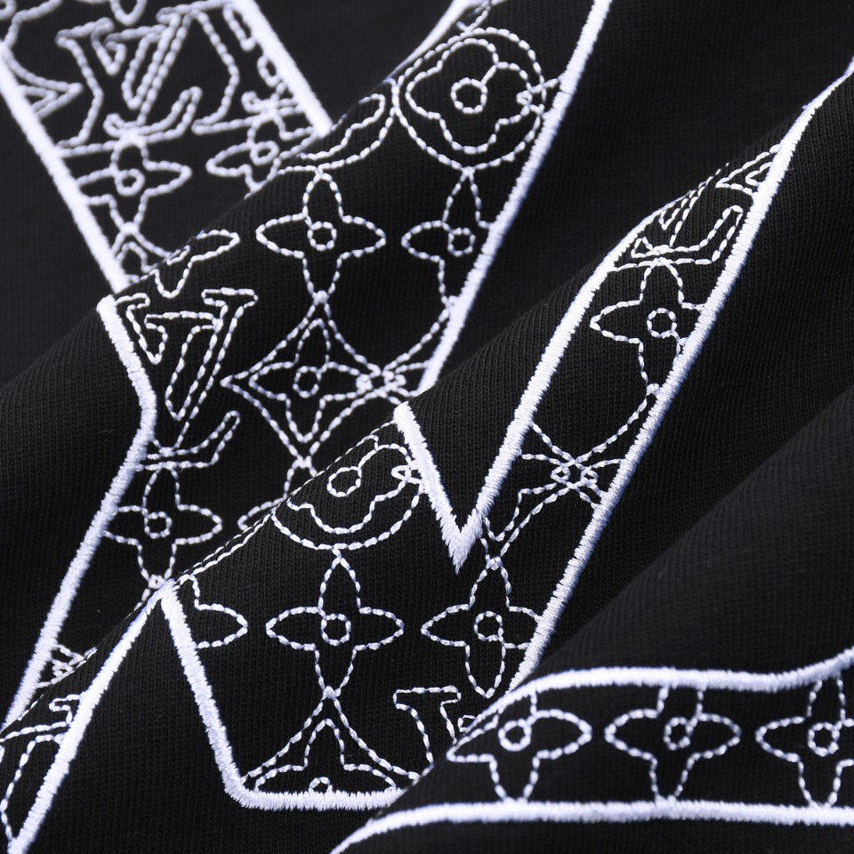 ÁO LOUIS VUITTON print cotton jersey T-shirt
