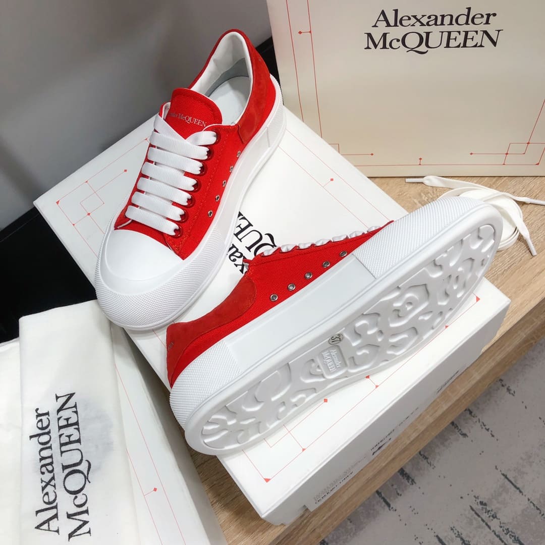 GIÀY ALEXANDER MCQUEEN SNEAKERS SHOES AAA UNISEX NAM VÀ NỮ DA BÊ HẢO HẠNG