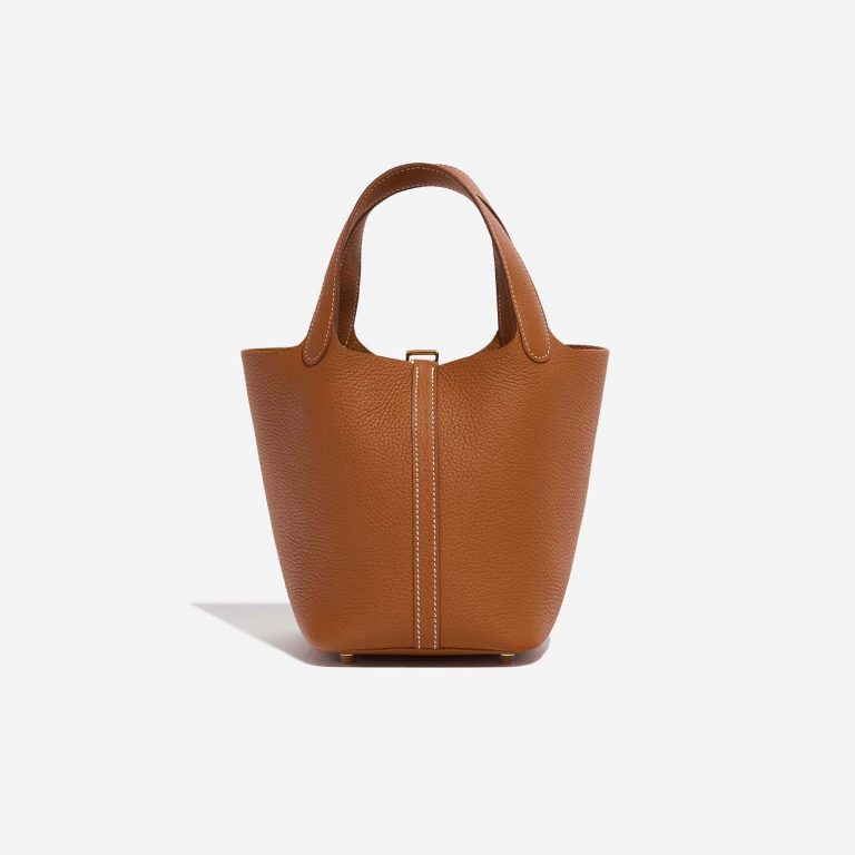 TÚI Hermès Picotin 18 Taurillon Clémence Gold