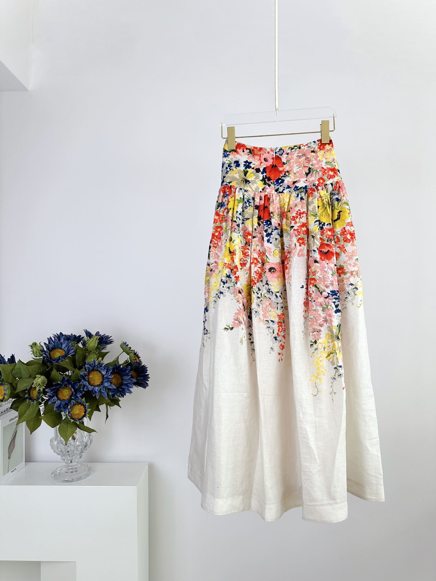CHÂN VÁY ZIMMERMANN Flower Vintage High Classy