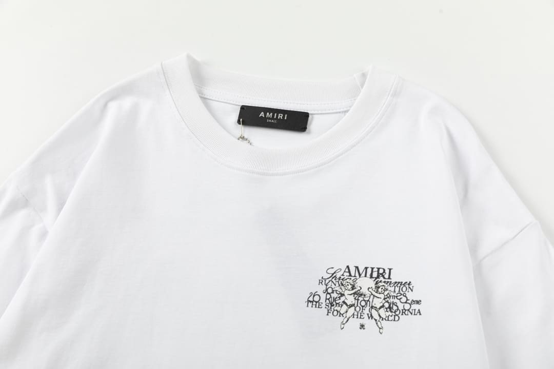 ÁO AMIRI T SHIRT MÀU TRẮNG UNISEX