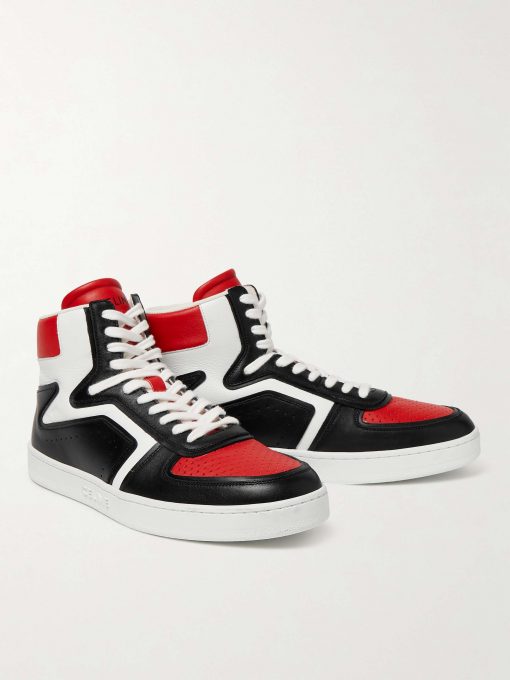 GIÀY CELINE HIGH TOP SNEAKER RED BLACK