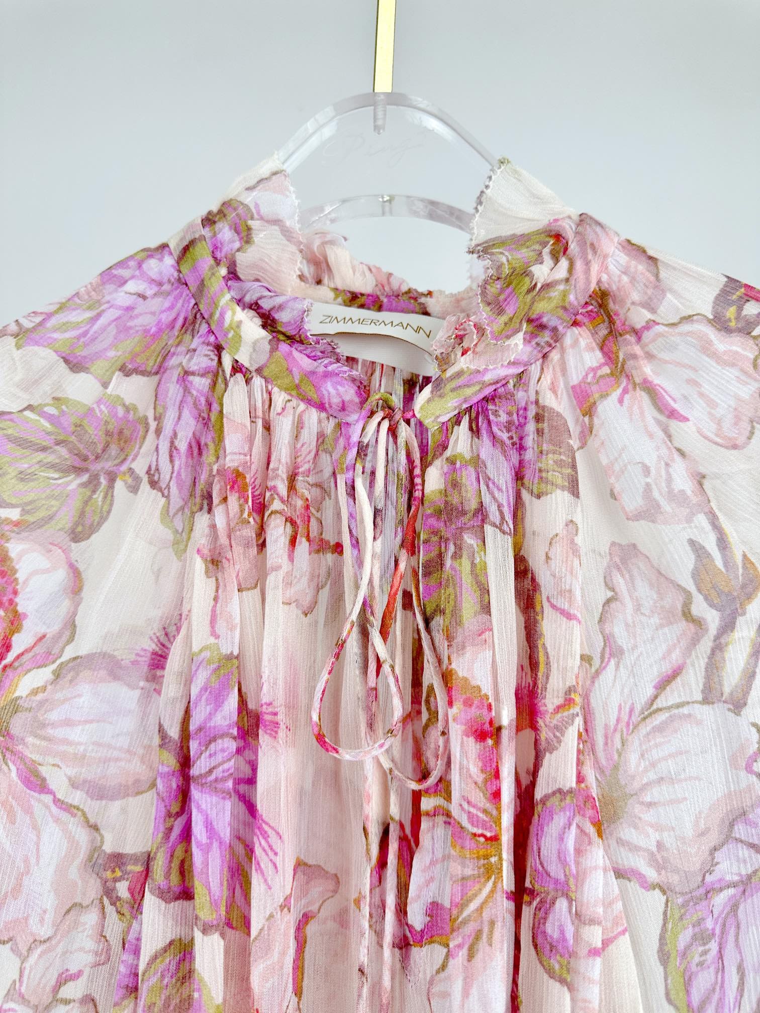 ÁO ZIMMERMANN Flower Vintage Dress