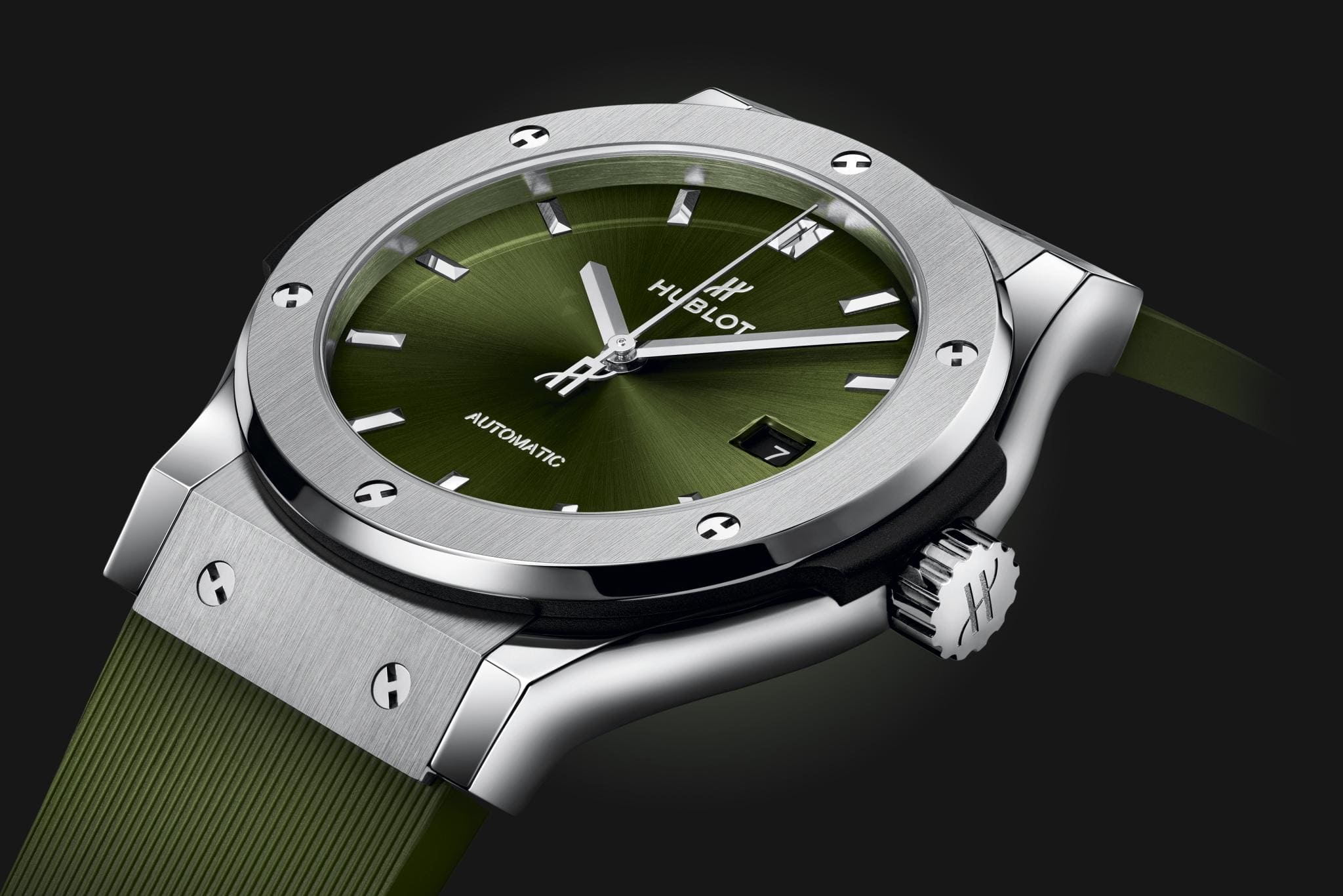 ĐỒNG HỒ HUBLOT CLASSIC FUSION TITANIUM GREEN 38MM