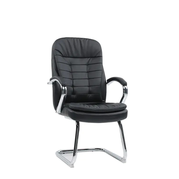 GHẾ VĂN PHÒNG LƯNG CAO DA ĐEN EQ5015C