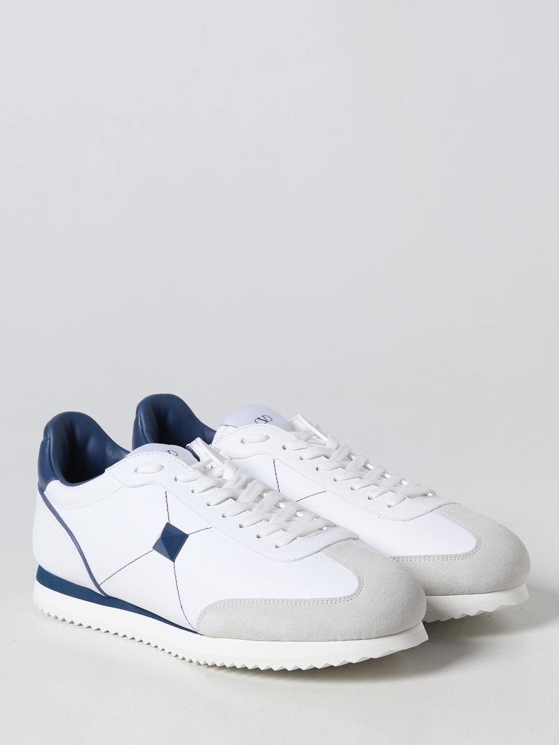 GIÀY VALENTINO GARAVANI White Blue Sneakers