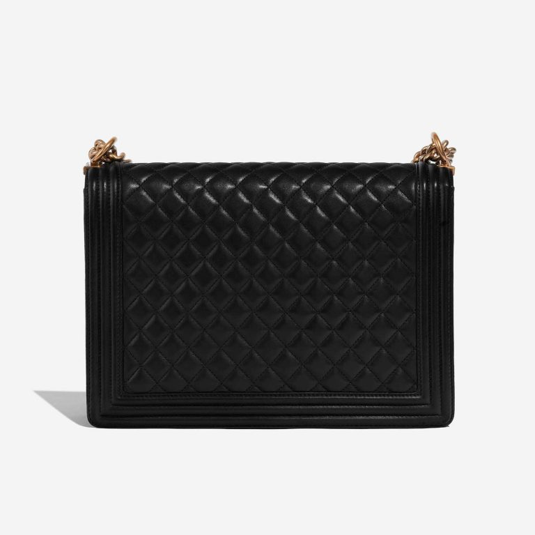 TÚI Chanel Boy Large Lamb Black