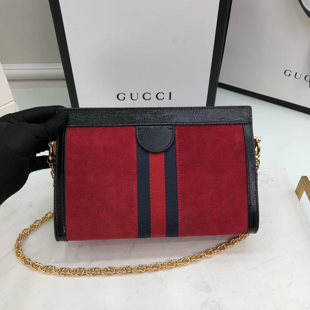 TÚI Gucci Ophidia GG small shoulder bag red Top Quality