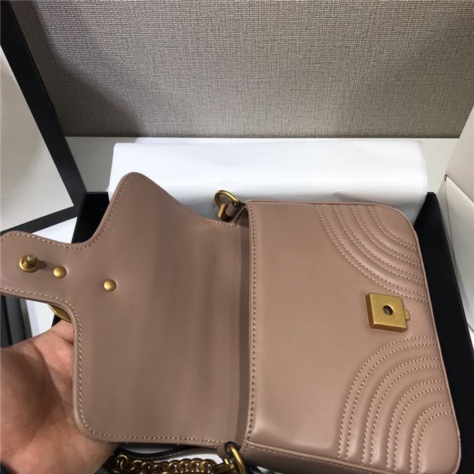 TÚI Gucci GG marmont mini top handle bag pink Top Quality