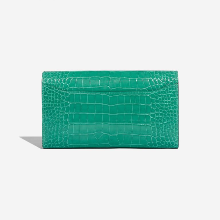 TÚI Hermès Constance Wallet Alligator Vert Jade