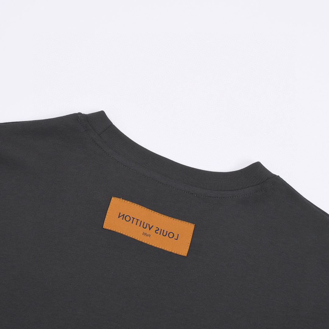 ÁO LOUIS VUITTON print cotton jersey T-shirt