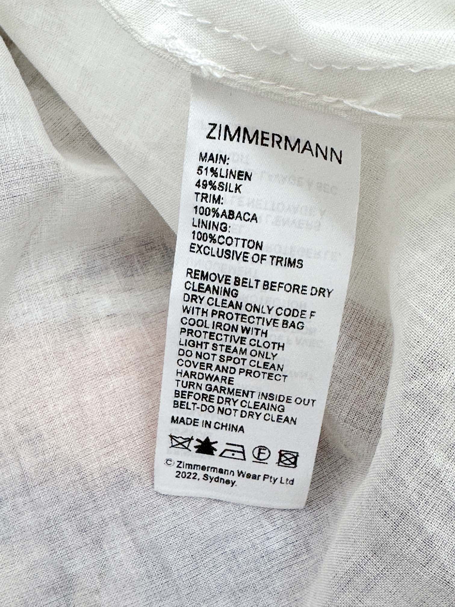 VÁY ZIMMERMANN Map Vintage Dress
