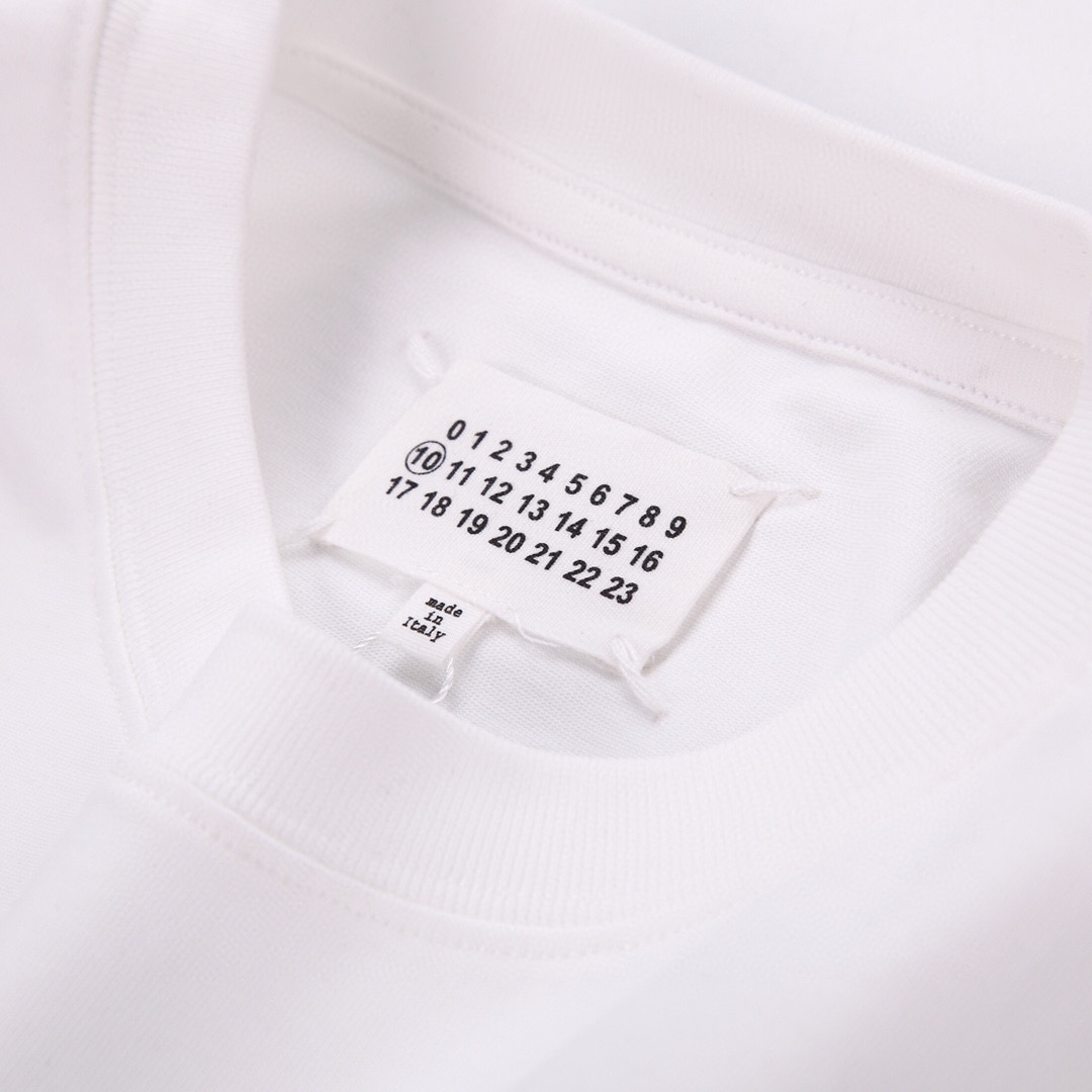 ÁO MAISON MARGIELA print cotton jersey T-shirt