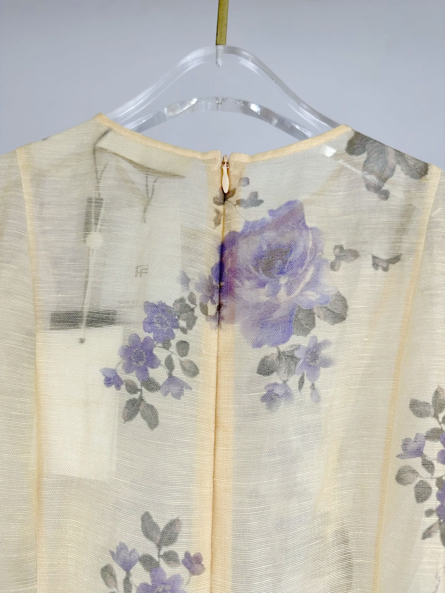 VÁY ZIMMERMANN IRIS Flower Vintage Dress High Classy Hoa Diên Vĩ