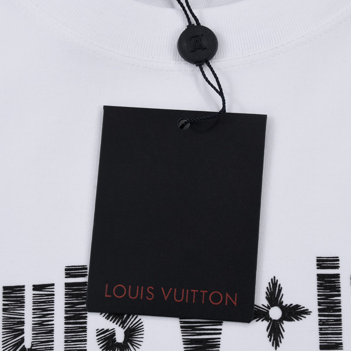 ÁO LOUIS VUITTON print cotton jersey T-shirt