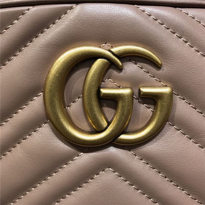 TÚI Gucci GG marmont small matelasse shoulder bag pink Top Quality