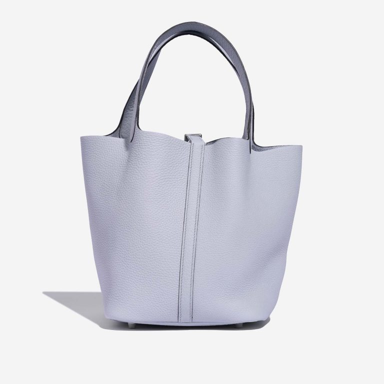 TÚI Hermès Picotin 22 Taurillon Clemence Blue Pale