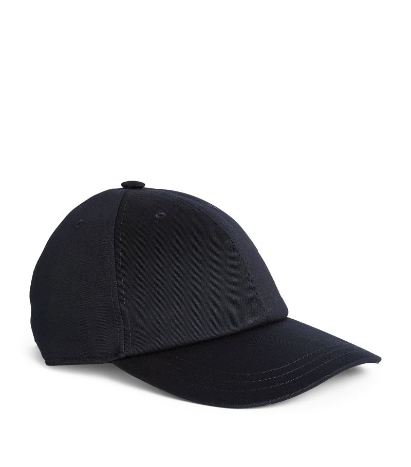 MŨ THOM BROWNE Name Tag Baseball Cap