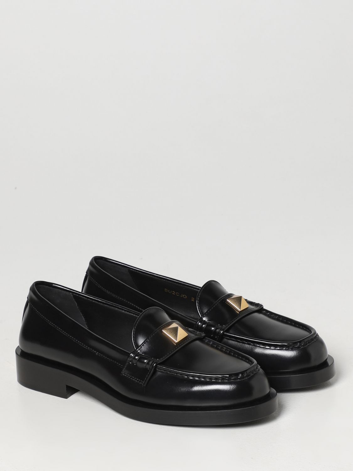 GIÀY VALENTINO GARAVANI Black loafers