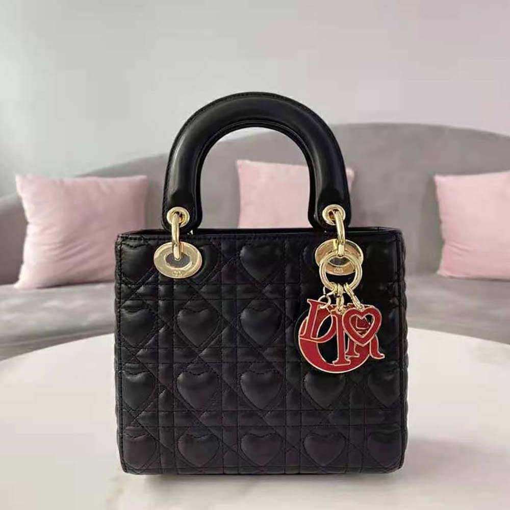 Mua Túi Xách SMall Lady Dior My ABCDIOR Cannage Lambskin Màu Hồng Phấn   Dior  Mua tại Vua Hàng Hiệu h042070