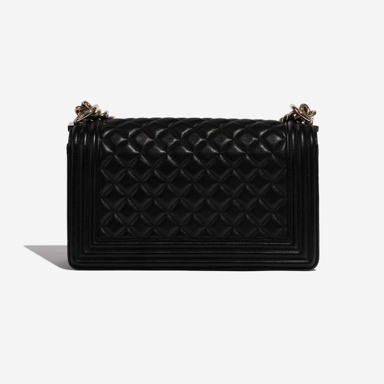 TÚI Chanel Boy Medium Lamb Black