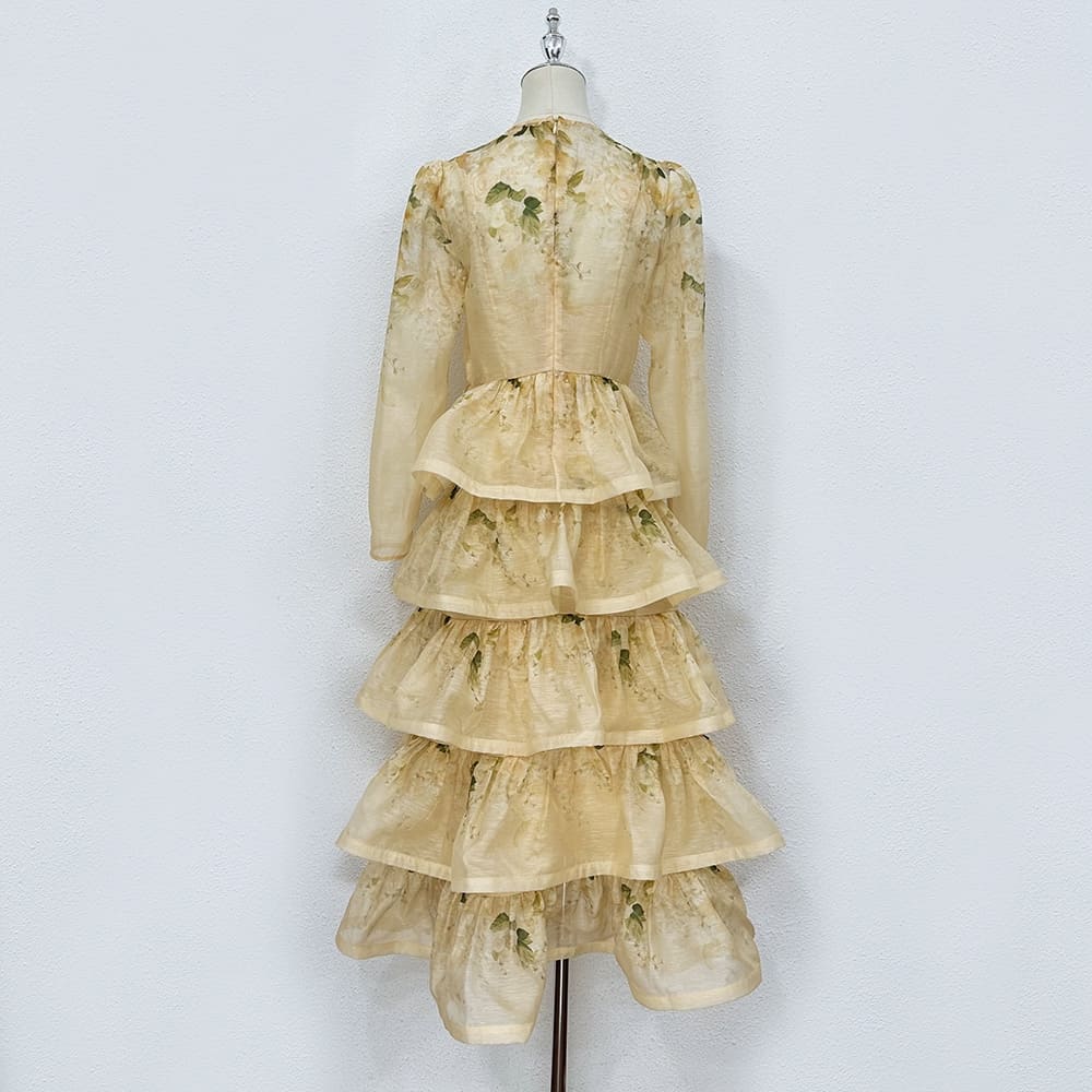 VÁY ZIMMERMANN Flower Vintage Dress High Classy