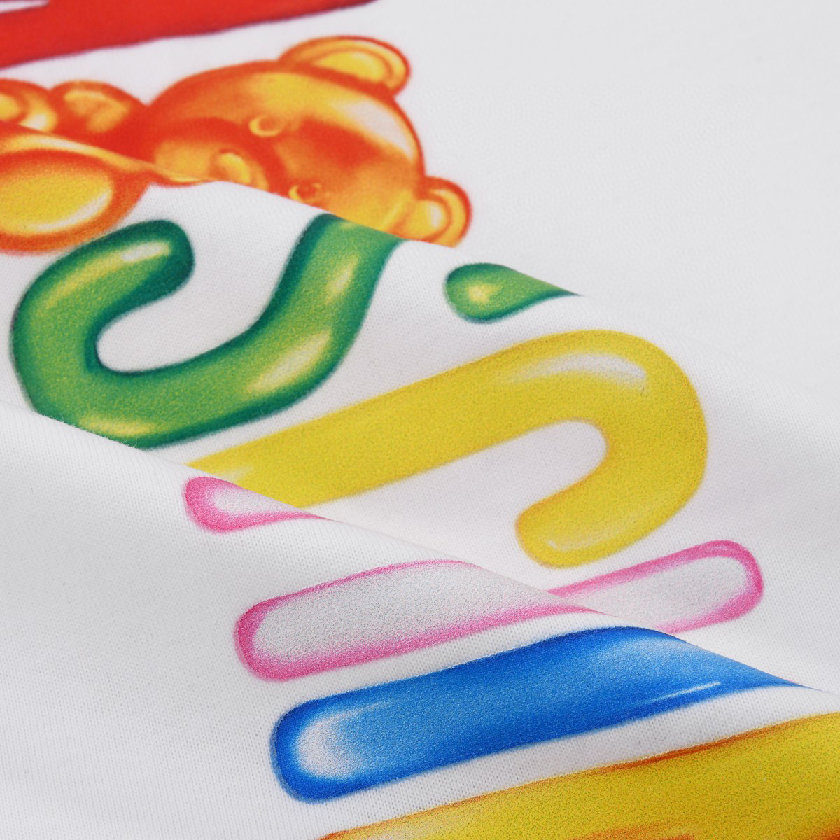 ÁO MOSCHINO print cotton jersey T-shirt