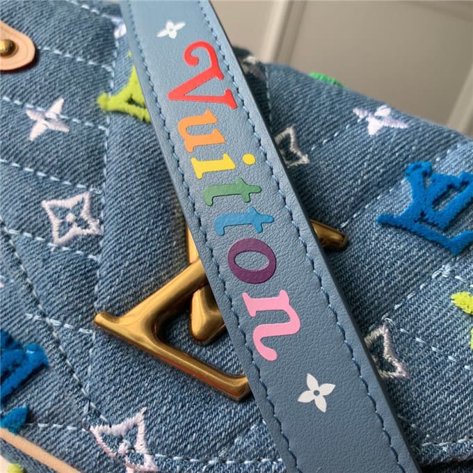 Túi LOUIS VUITTON new wave chain pochette wallet