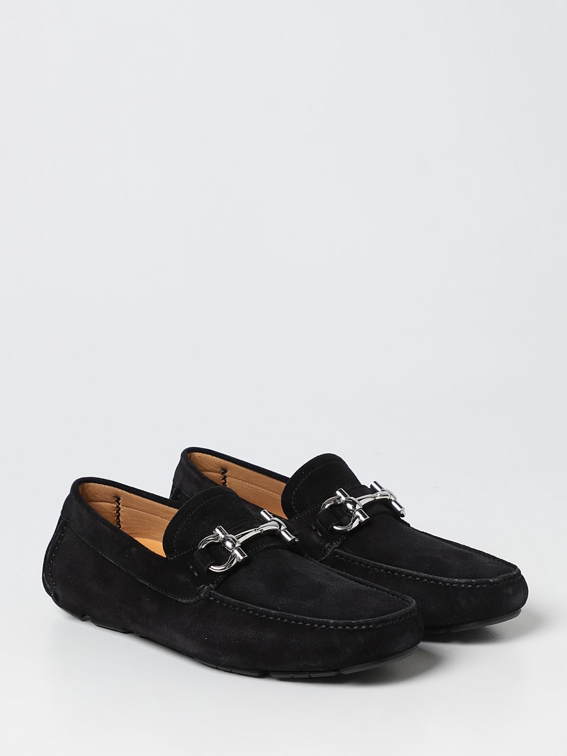 GIÀY SALVATORE FERRAGAMO Black Loafers