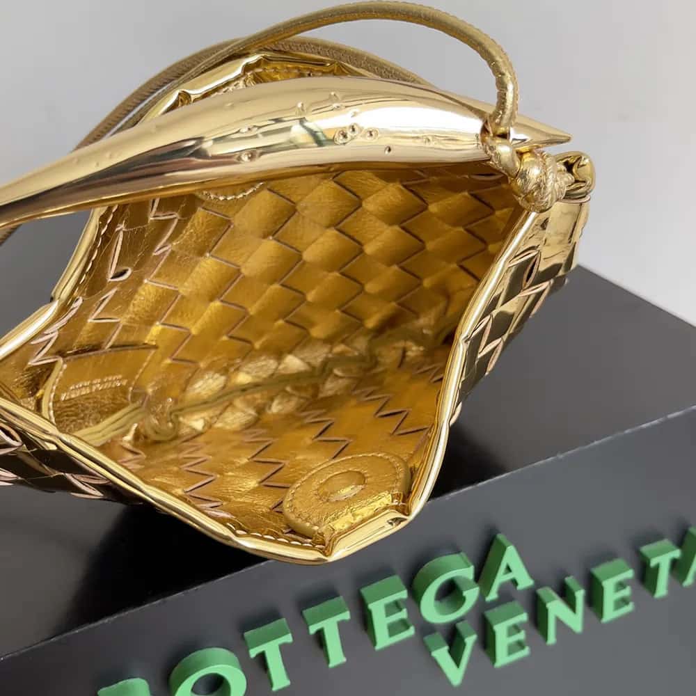 TÚI Bottega Veneta Women Baby Sardine-Gold