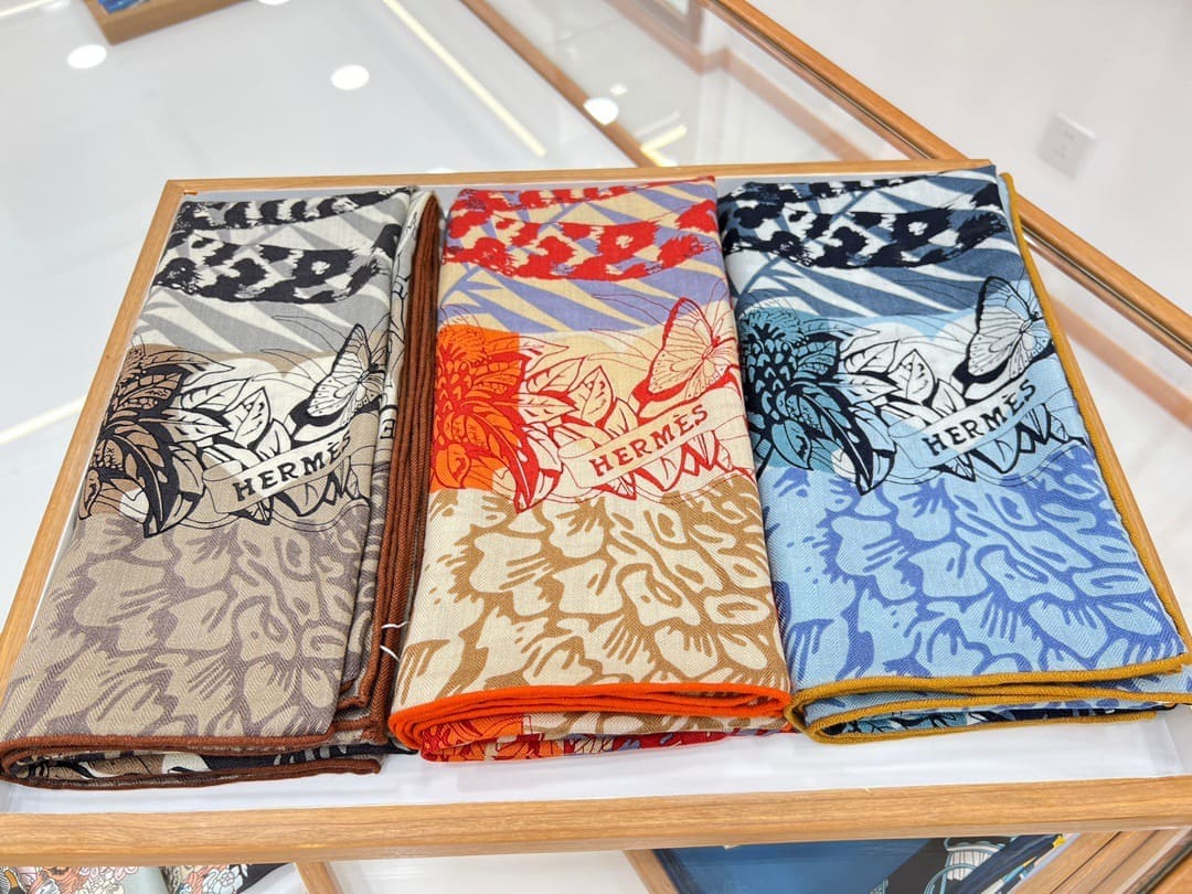 KHĂN HERMES cashmere scarf