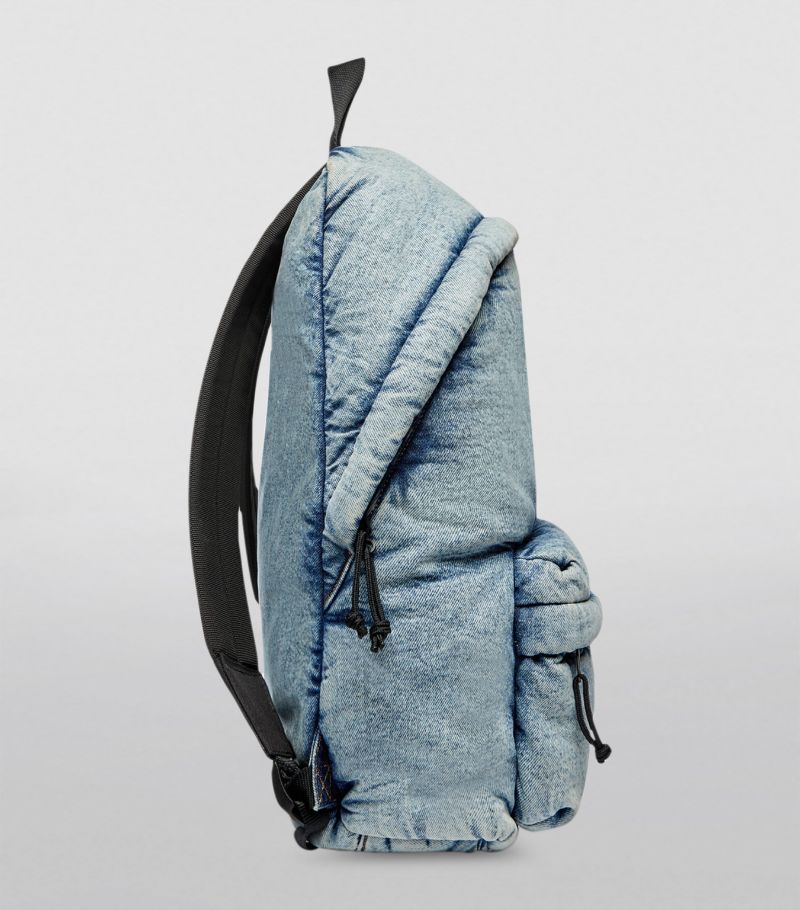BALO BALENCIAGA Washed Denim Backpack